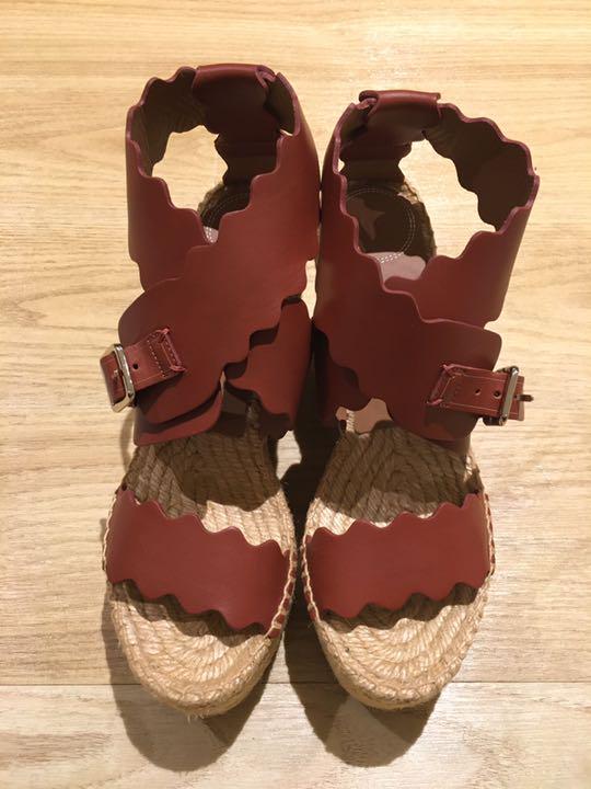 Chloe Lauren Sandal ウェッジソール エスパドリーユサンダル