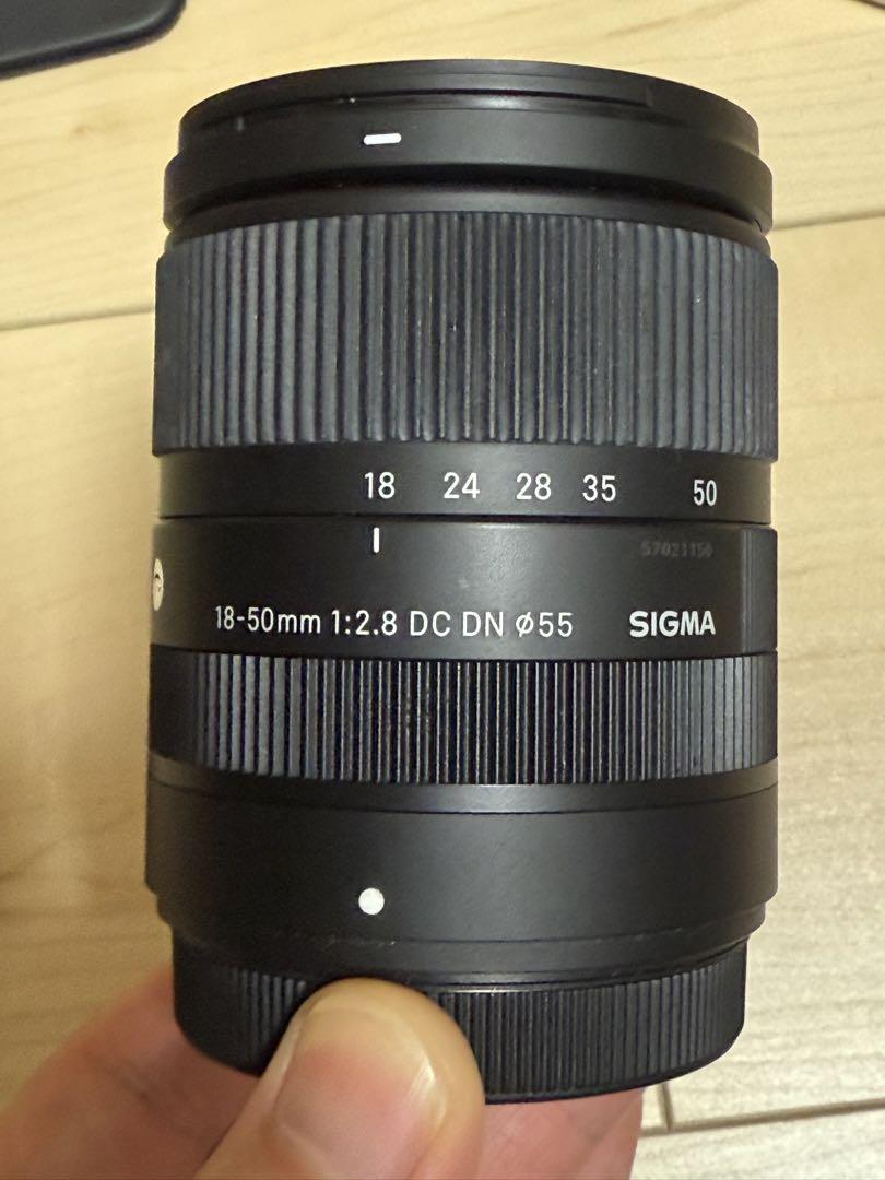 SIGMA 18-50mm F2.8 DC DN Xマウント　保証あり