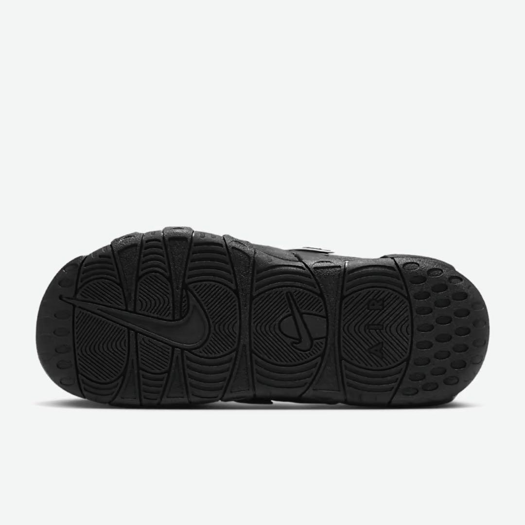 NIKE エアモアアップテンポ ブラックサンダル　28センチ