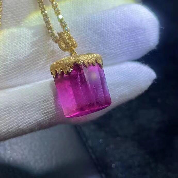 323320円 人気満点 トルマリン ペンダントトップ k18 26.4ct