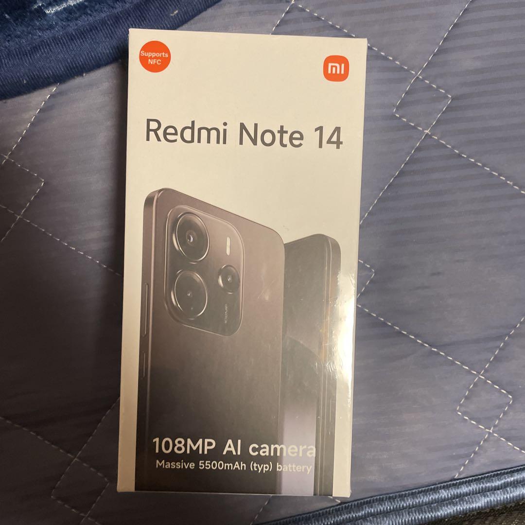Redmi Note 14 8GB/128GB新品未開封未使用 新品未開封 Xiaomi Redmi Note 14 8GB 256GB - メルカリ