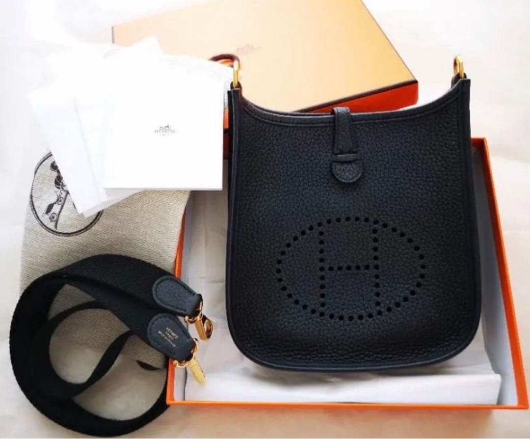 国内直営店購入 エルメス エブリンTPM アマゾーヌ ゴールド金具