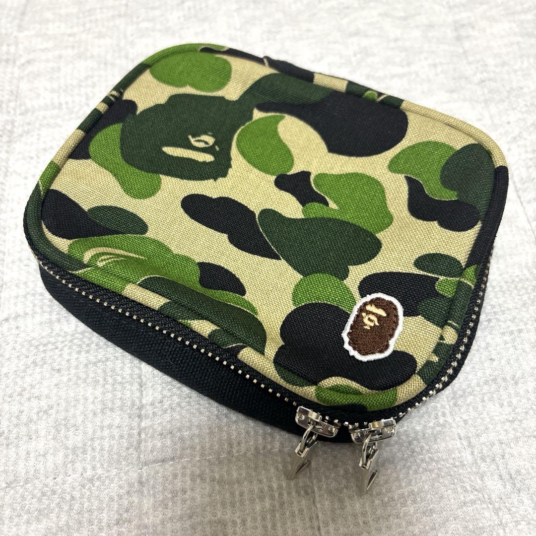 A BATHING APE ABC AMENITY POUCH カモフラ　迷彩