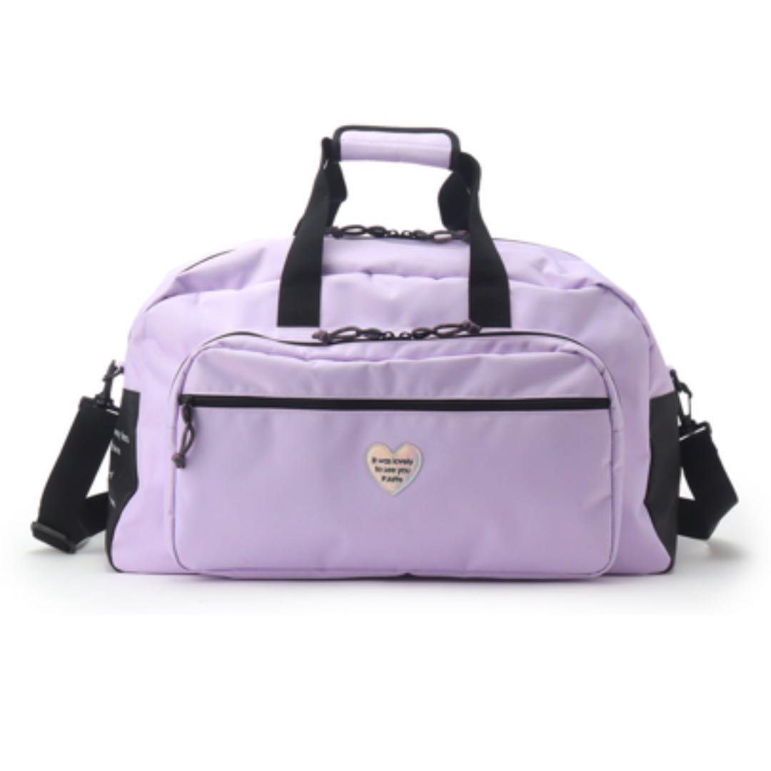 ピンクラテ 今期 ボストン バック 美品