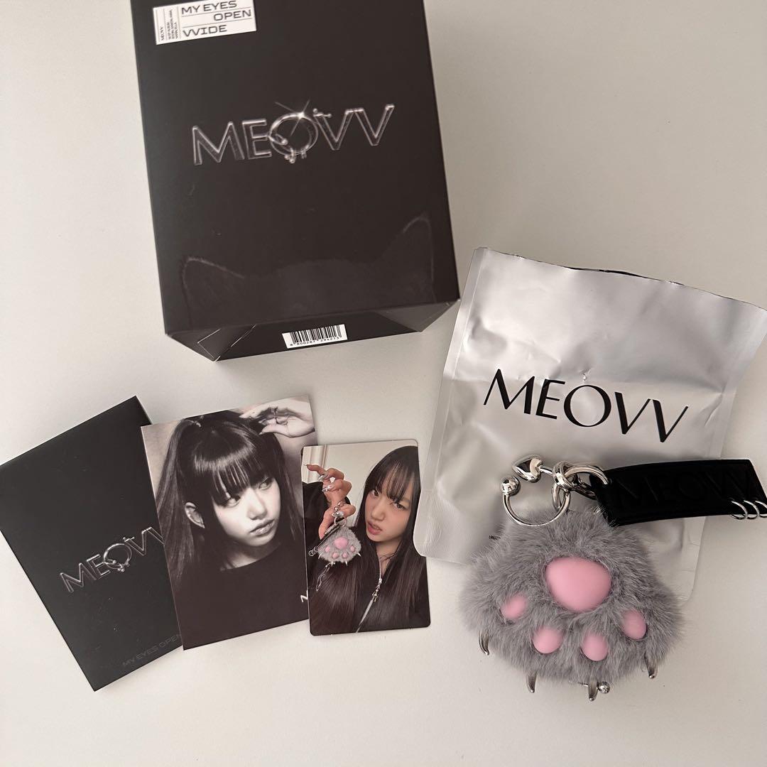 MEOVV ミヤオ JELLY PAW ver. キーリング トレカ スイン