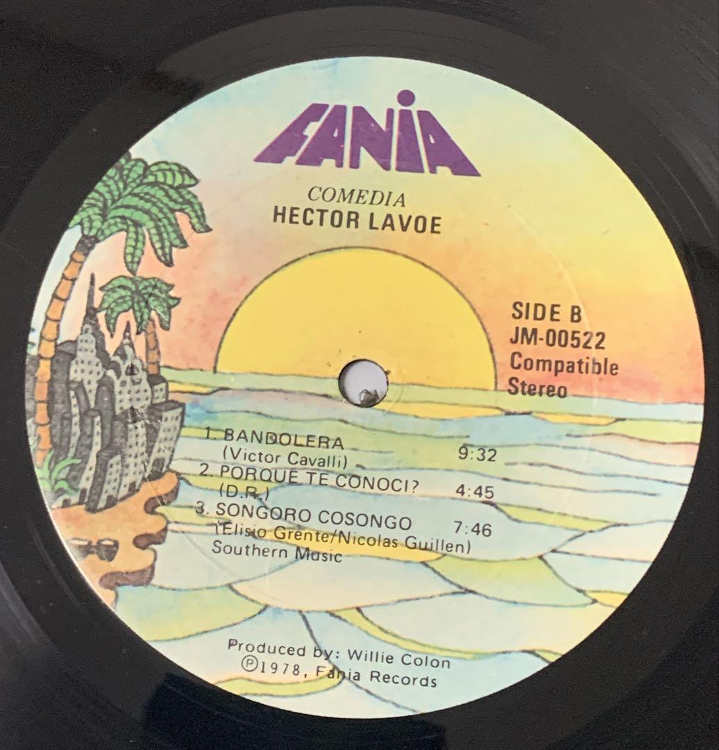 洋楽 Hector Lavoe Comedia salsa Joe Claussell