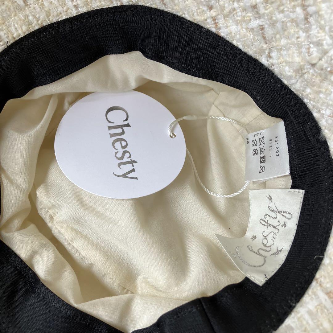【新品】Chesty バケットハット ホワイト チェスティ