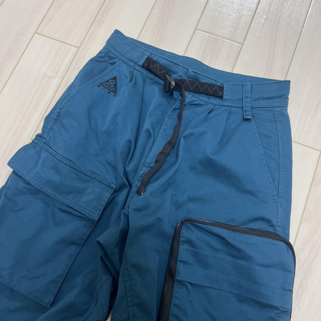 NIKE ACG ウーブン カーゴパンツ ブルー