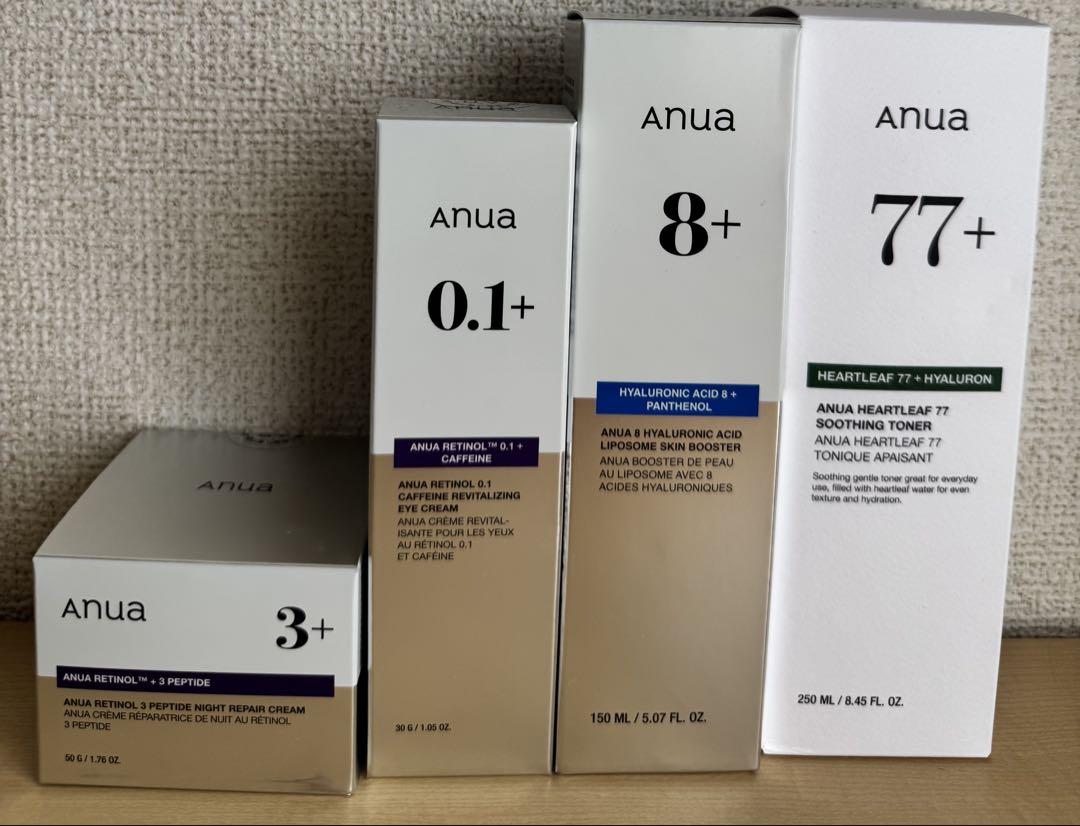 anua スキンケアセット 4点