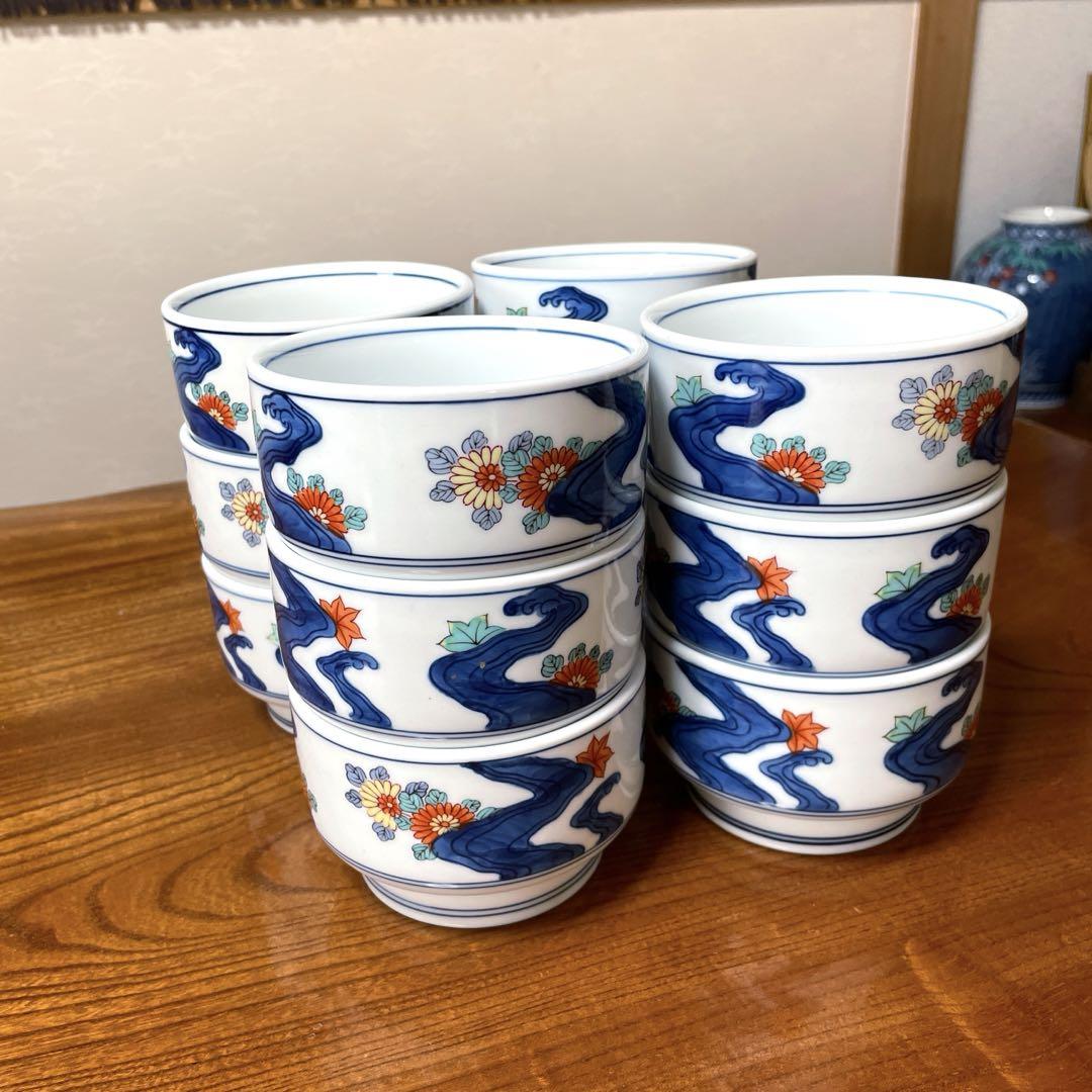 有田焼 栄山 茶碗 皿 12セット 和物 居酒屋