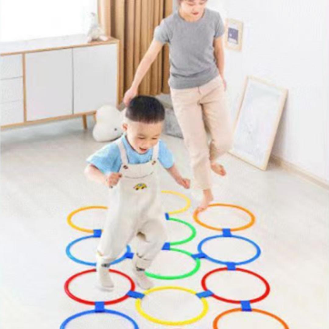 けんけんぱリング バランスゲーム リトミック 運動 室内 知育