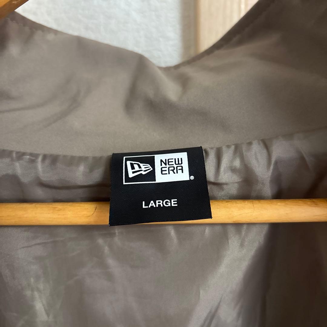 NEW ERA ベージュ ナイロンジャケット セットアップ