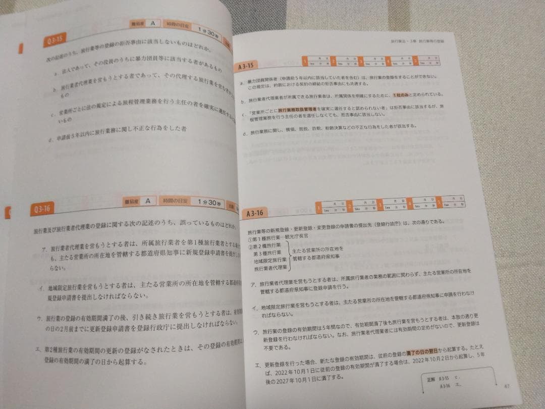 国内旅行業務取扱管理者 スピード合格講座 テキスト一式