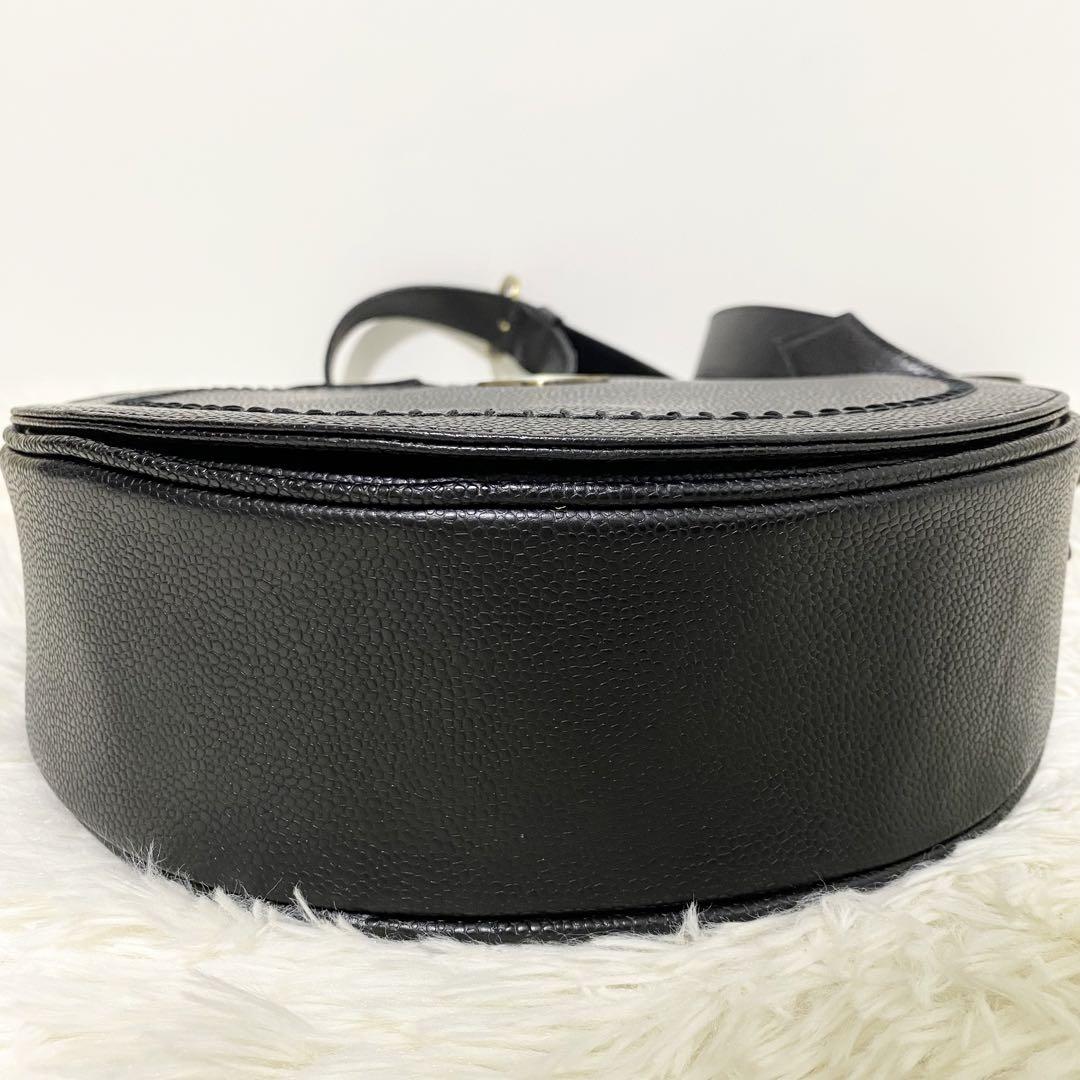 Vivienne Westwood ショルダーバッグ 丸型 オーブ 黒 画像9