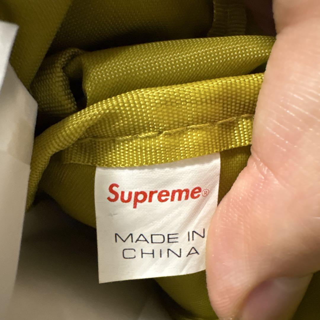 Supreme ナイロンショルダーバッグ イエロー