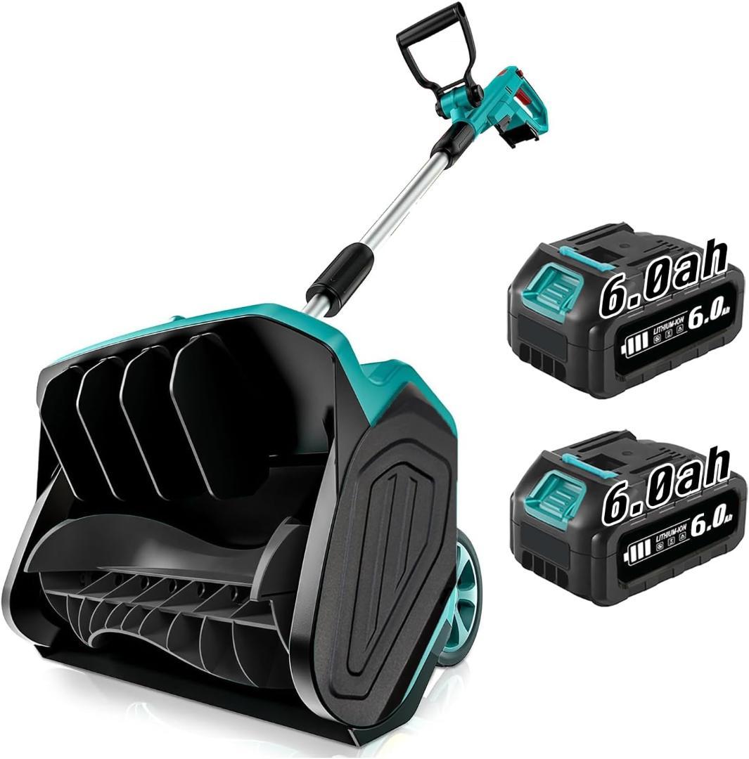 電動除雪機 32cm 除雪幅 6.0Ah バッテリー