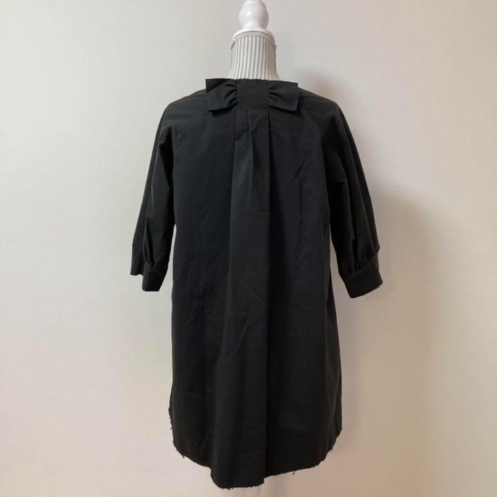 品質保証低価 01T131 leur logette ブラック ノーカラーコート 羽織り YST5b-m60044460566 即納超歓迎