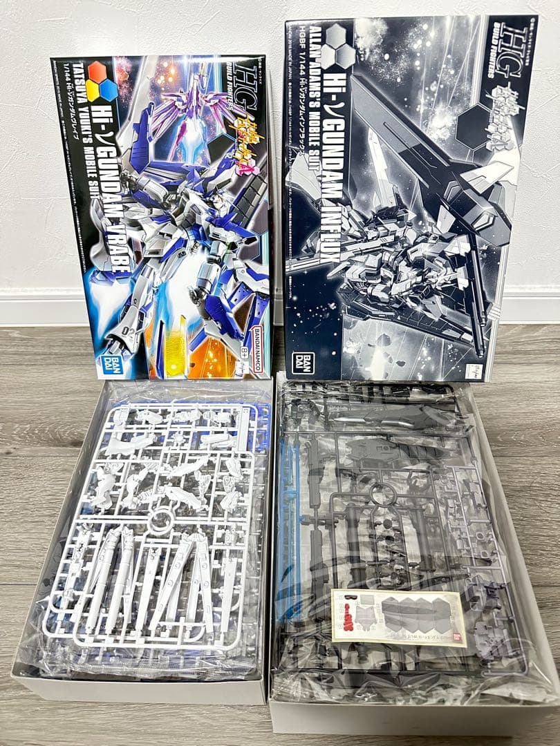 HG 1/144 ガンプラ Hi-νガンダムインフラックス等 まとめ売り HG 1/144 ガンプラ Hi-νガンダムインフラックス等 まとめ売り