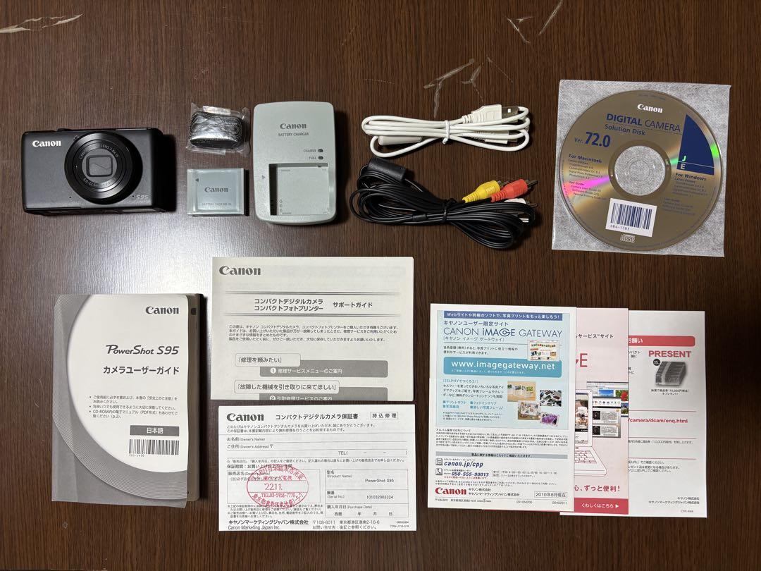 Canon PowerShot S95 完品 動作確認済み 難あり