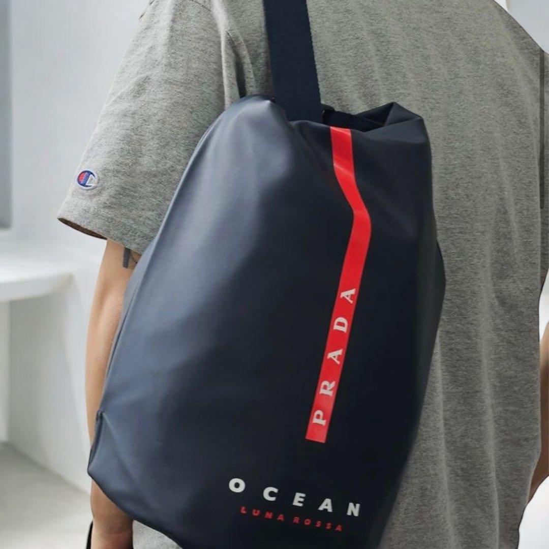 プラダ ~ LUNA ROSSA オーシャンセーリングバッグ ノベルティ PRADA プラダ ノベルティ セーリングバッグ最 安値 価格