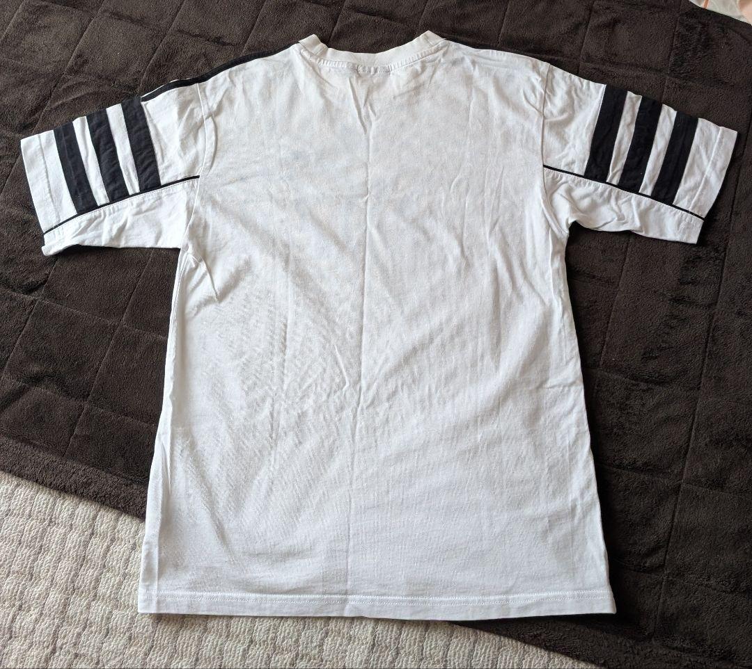 数量限定！在庫処分セール 売り切れ御免 adidas ストライプ Tシャツ サイズM トップス