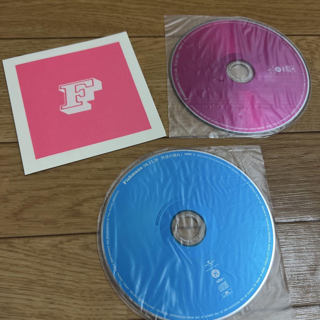 【フィッシュマンズ 初回限定紙ジャケ】98.12.28 男達の別れ 再リリース盤