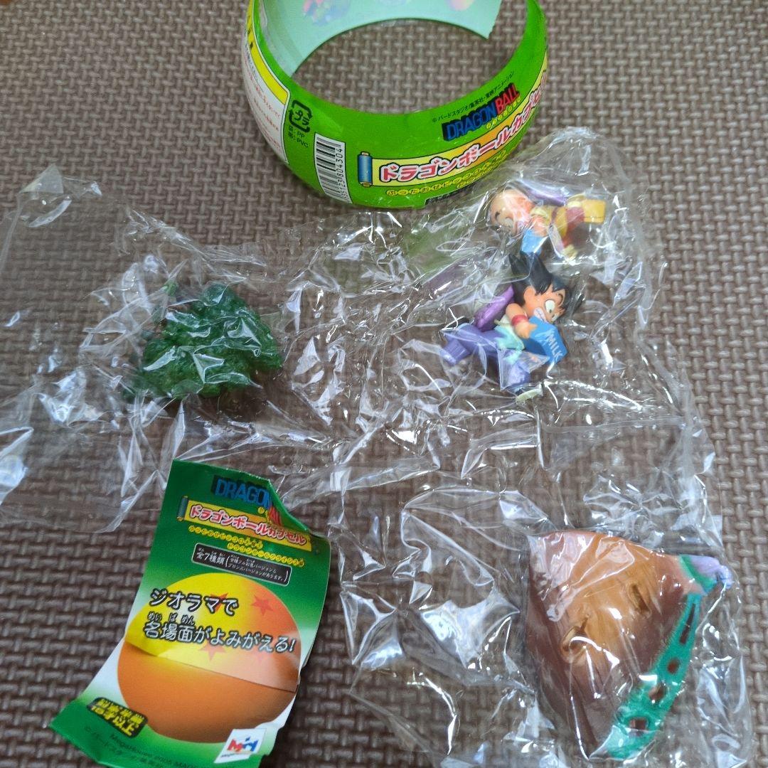 ドラゴンボールカプセル 孫悟空&クリリン 牛乳配達