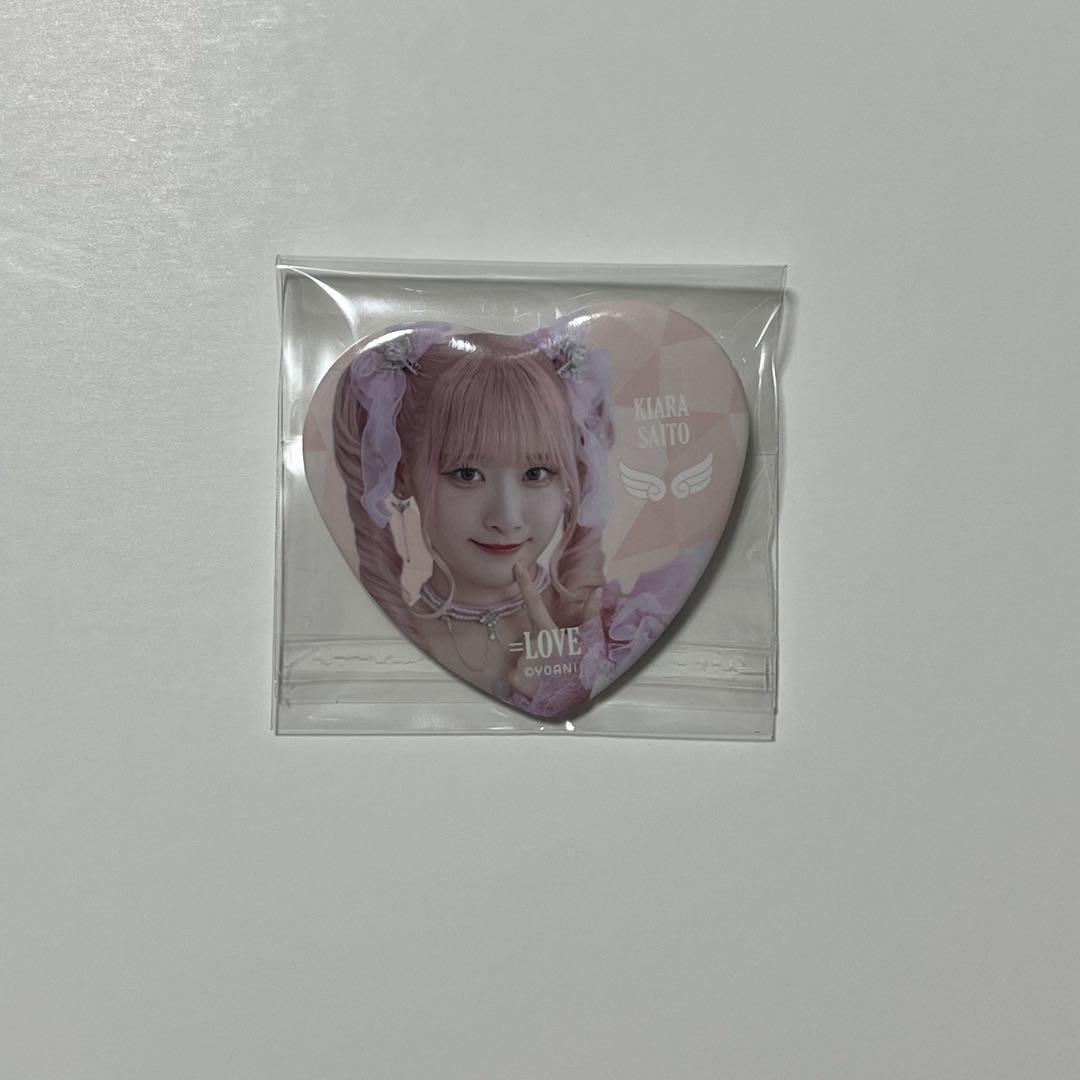 LOVE イコラブ 齋藤樹愛羅 缶バッジ 魔法少女 アリーナツアー