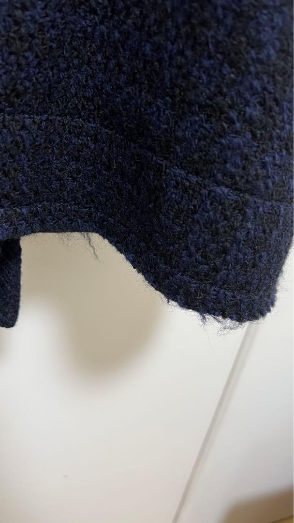 sacai 19AW ハイブリッドドッキングツイードコート size1