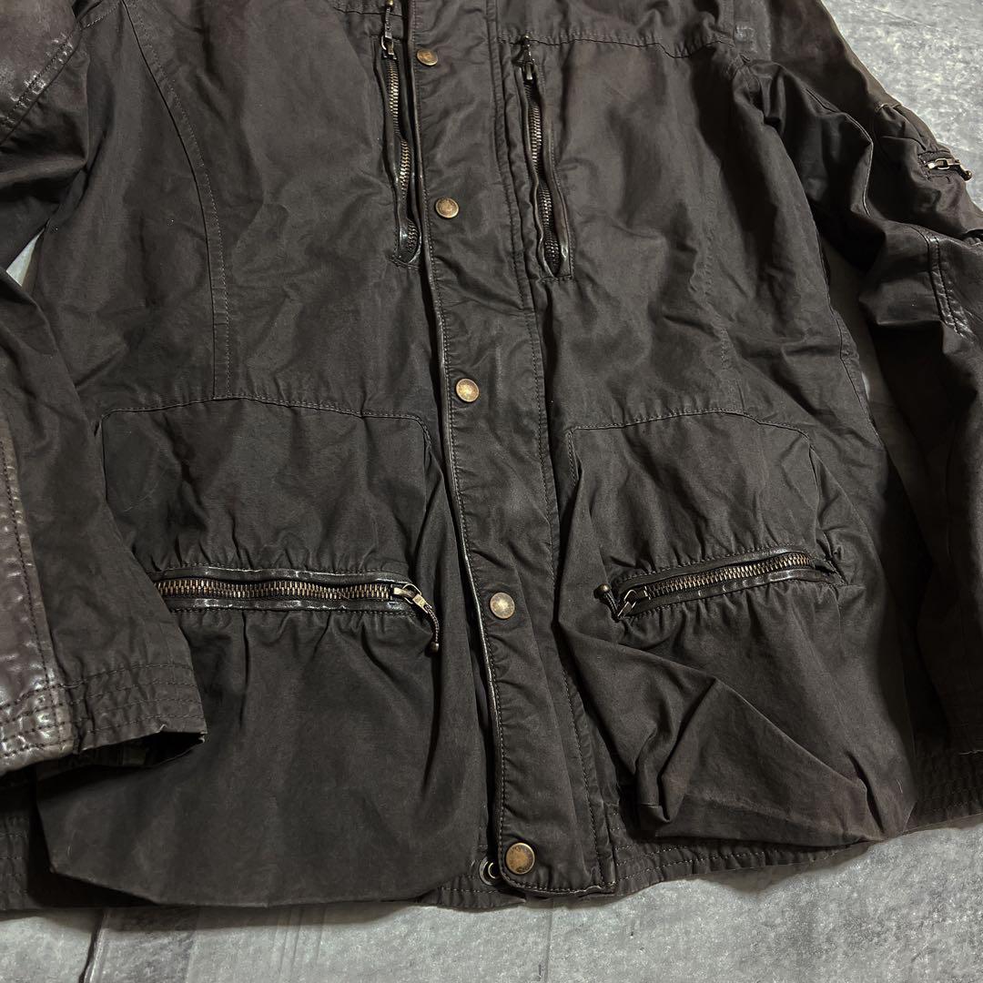 ジャケット・アウター Kiminori morishita lether military jkt