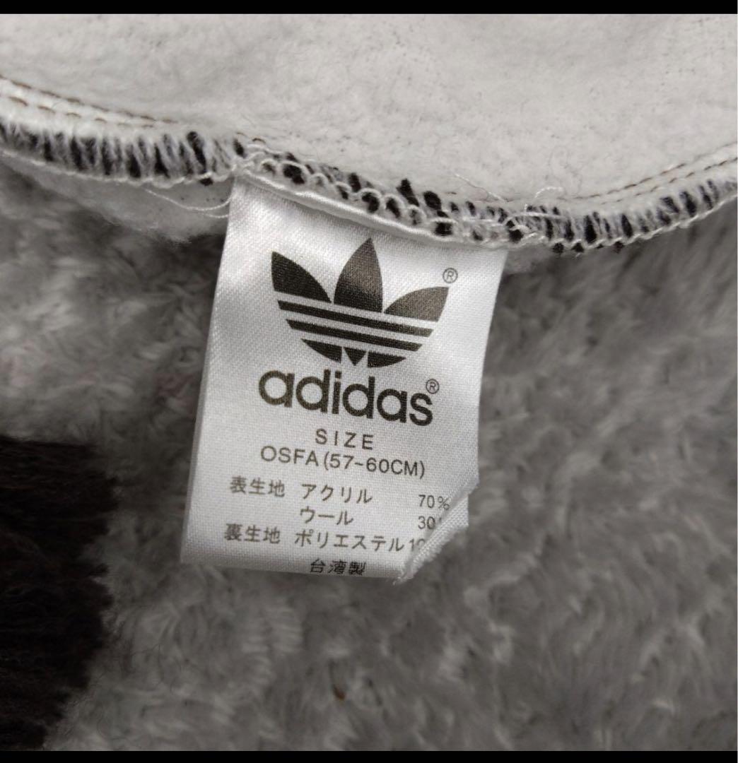 ✓90s vintage adidas ponpon beanie old あの