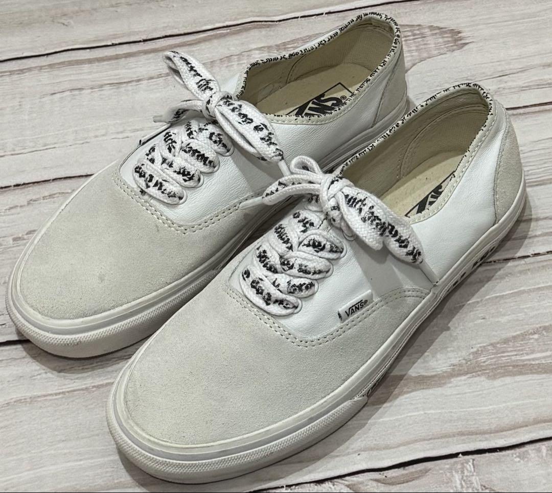 Vans✖️n.holywoodスエード レザー スニーカー ホワイト