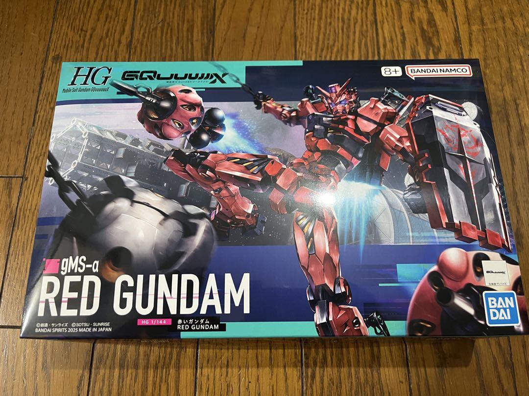 HG 赤いガンダム　機動戦士Gundam GQuuuuuuX ジークアクス未開封