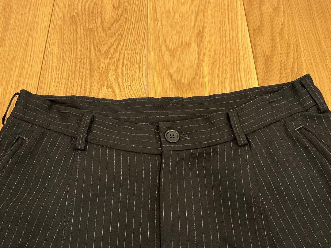 ブラックコムデギャルソン ショートサルエルパンツ