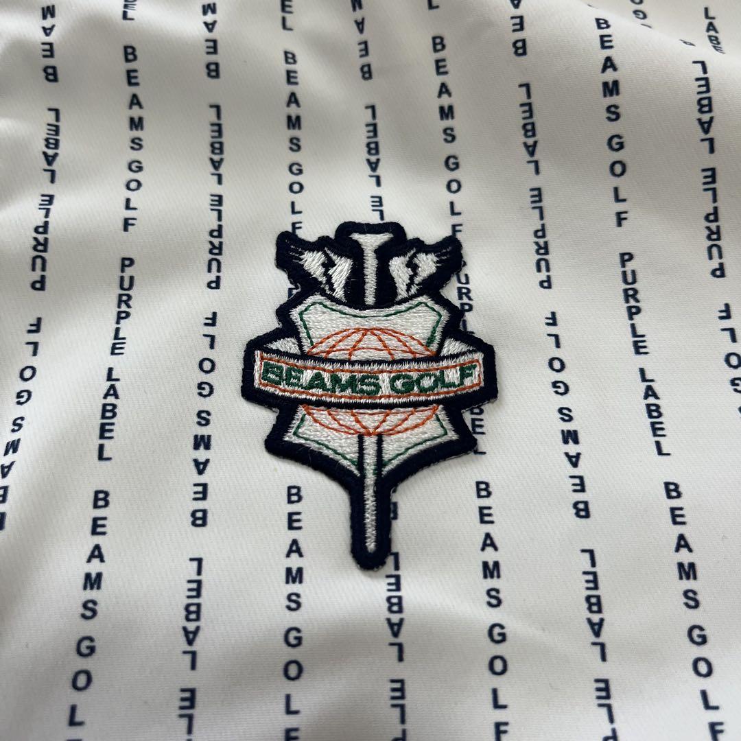 BEAMS GOLF ジャケット サイズL レディース ボーダー エンブレム