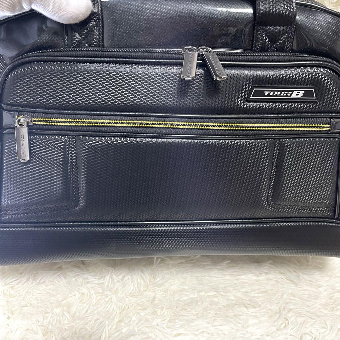 【極美品】ツアービー ブリヂストンゴルフ 2way ボストンバッグ シューズ収納
