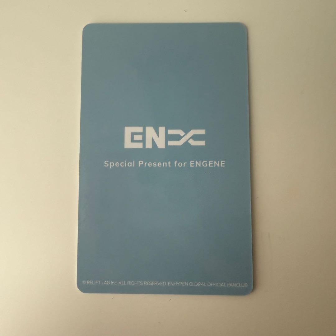 ENHYPEN MANIFESTO 会場限定 FC トレカ ヒスン ENHYPEN ヒスン トレカ 会場限定 FCトレカ - メルカリ