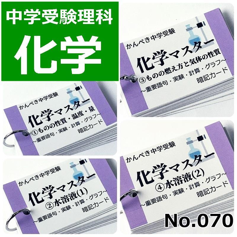 074】☆セット☆かんぺき中学受験理科 化学・地学・生物マスター