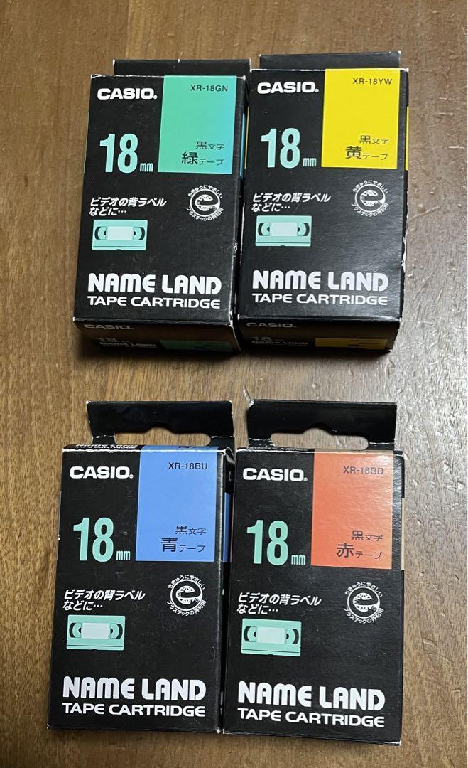 CASIO NAMELAND カシオネームランドテープカートリッジ未使用