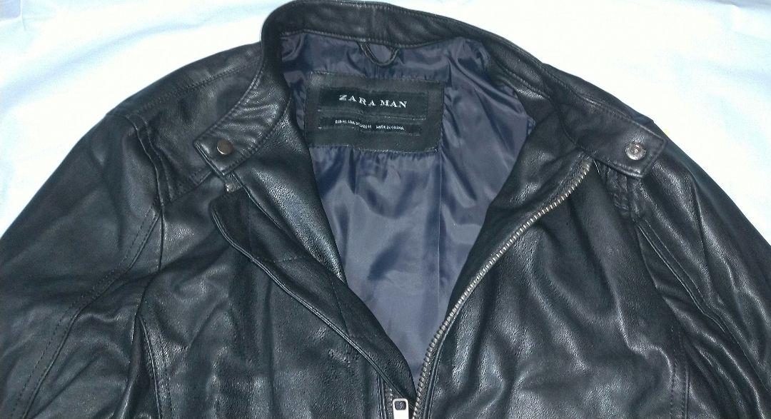 極美品　ZARA　レザー　ムートン　ボアジャケット　黒　Sサイズ相当 美品 ZARA ムートン ボア ライダース ジャケット M相当 黒