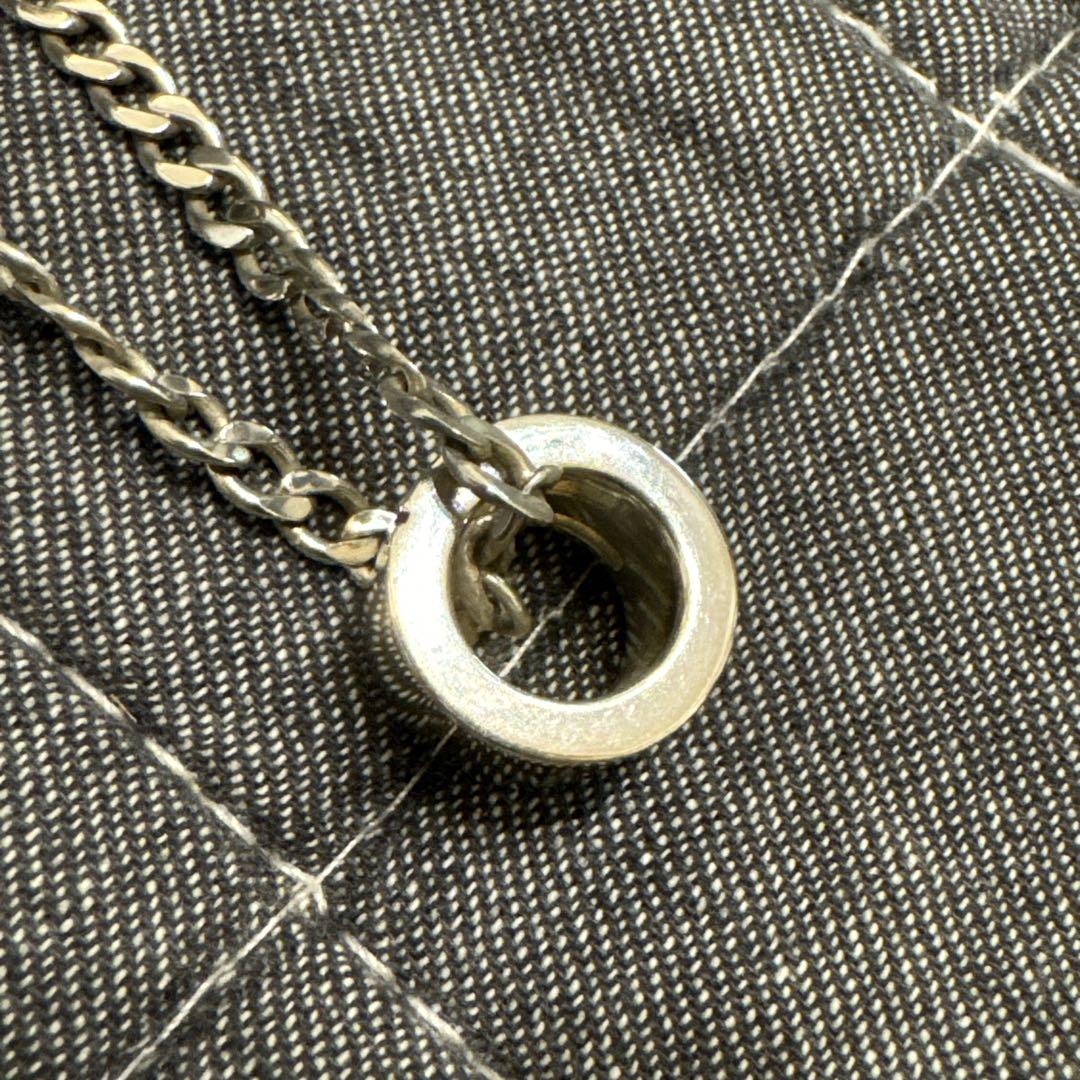 GUCCI グッチ シルバー925 ネックレス Gリング カットアウトG