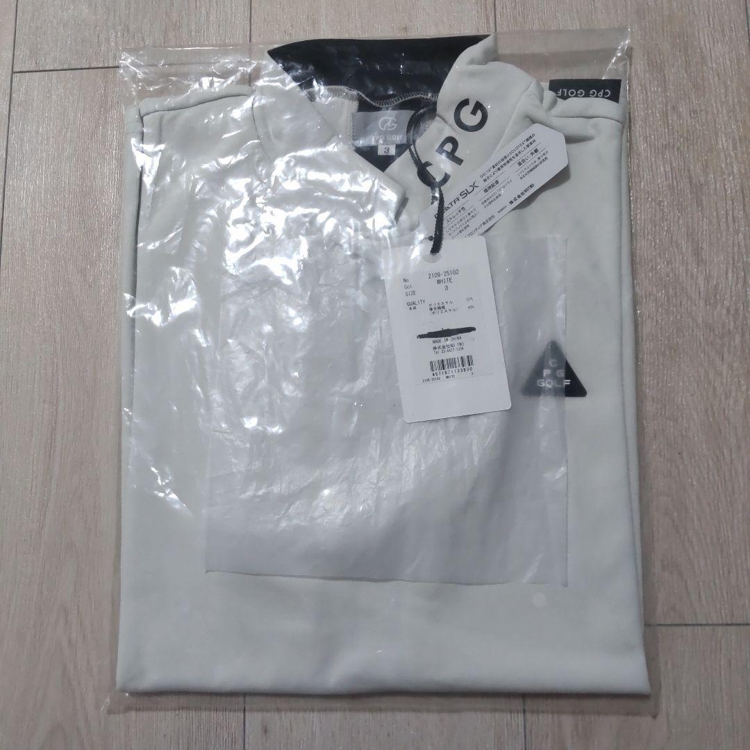 CPG GOLF シーピージー モックネック 半袖Tシャツ ゴルフウエア メンズ