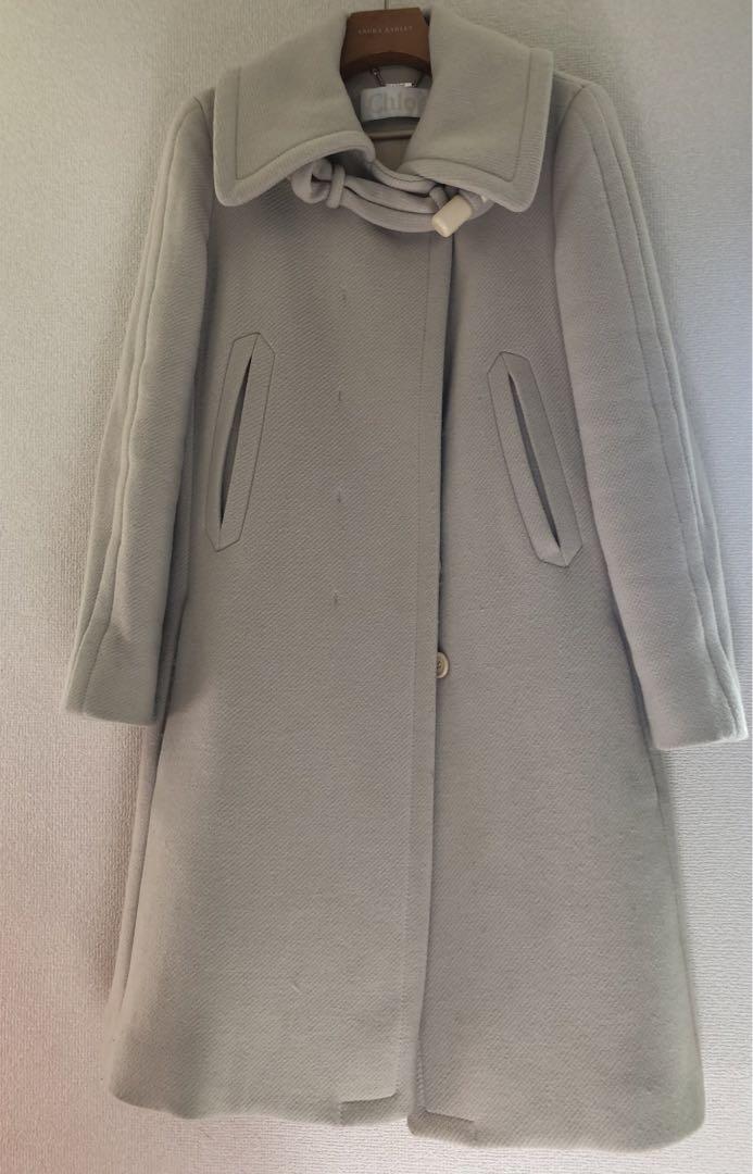 Chloe クロエ コート アイボリー 34 Chloe クロエ コート アイボリー 34