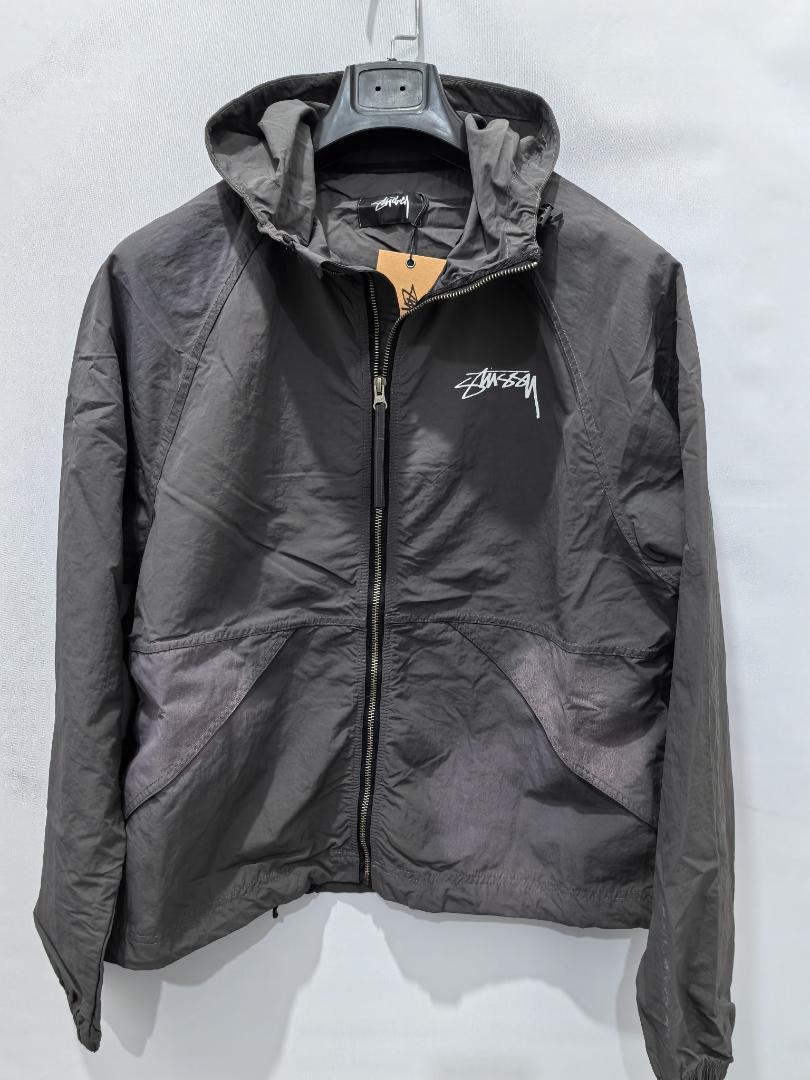【ギフ_包装】 STUSSY グレー ジャンパー・ブルゾン ステューシー ジャケット・アウター