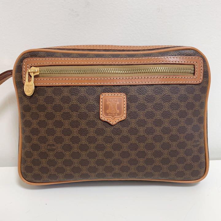 1着でも送料無料】 【美品】CELINE ポーチ クラッチバッグ マカダム柄 新商品が毎日入荷 HERMES(エルメス)美品 + ■CELINE(セリーヌ)良品 トートバッグ
