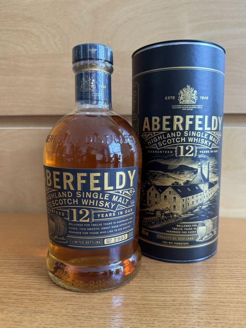 アバフェルディ　ABERFELDY　12年　12Y　700ml　40度　セット