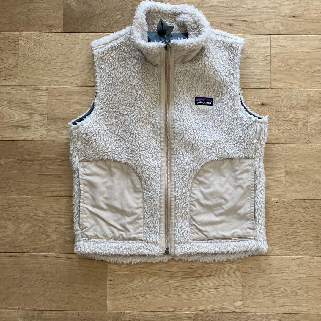 美品♡patagonia フリースベスト アイボリー