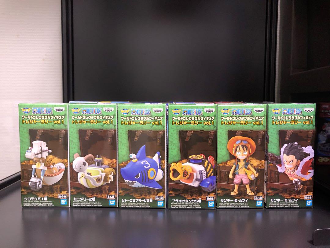 ワンピース ワーコレ 6点セット トレジャーラリー 1 海外正規品