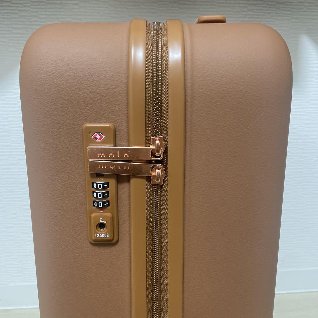 【希少・未使用】moln Small+　モルン　キャリーケース　PC収納つき