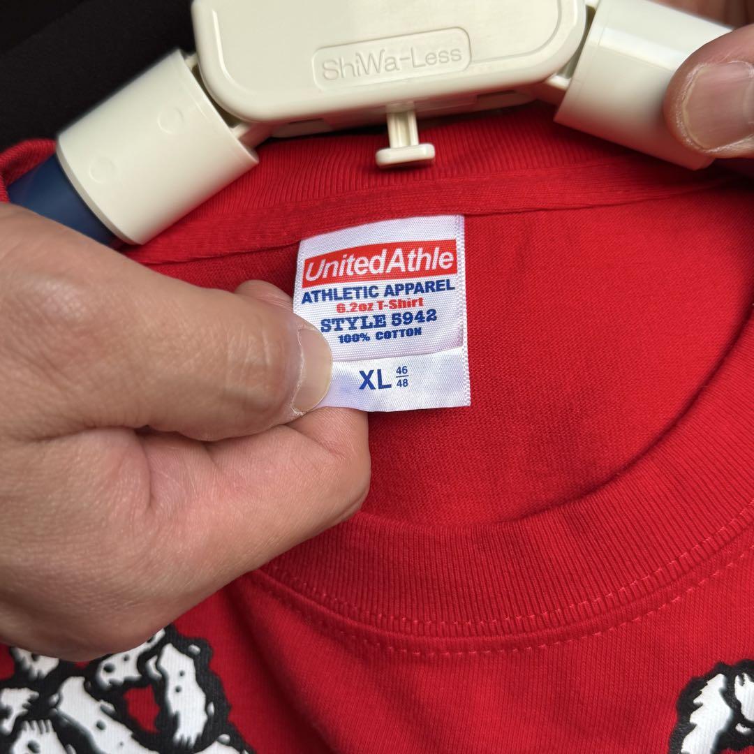 マキシマムザホルモン レッド Tシャツ XL